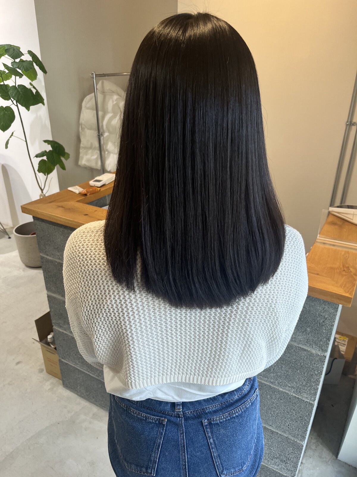 髪質改善ストレート
