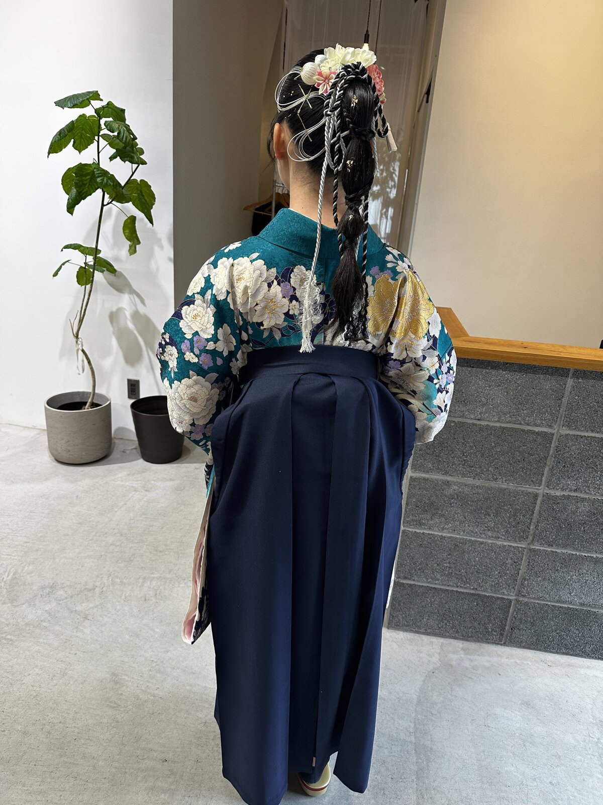 卒業式ヘアセット